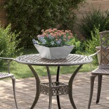vidaXL Ghivece pentru grădină 5 buc 35x35x15 cm Oțel inoxidabil