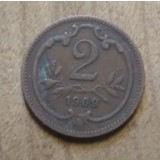 AUT AustroUngaria 2 heller 1909