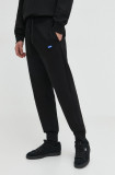 HUGO Blue pantaloni de trening din bumbac culoarea negru, uni 50522372