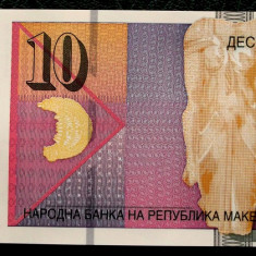 MACEDONIA 10 DENARI 2018 POLIMER UNC necirculata **