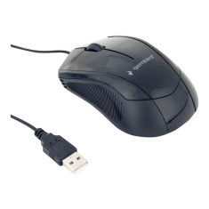 Gembird MUS, 3B, 02 , Mouse optic 1000 DPI, USB, 3 butoane, cablu 1.35 m, Negru
