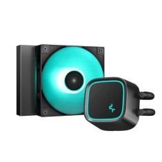 Cooler procesor cu lichid Deepcool LE300 Marrs iluminare verde foto