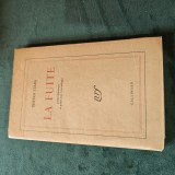 Tristan Tzara - LA FUITE , an 1947 , editie princeps , cu dedicatie OLOGRAFA