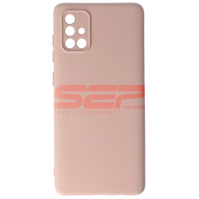 Toc silicon High Copy Samsung Galaxy A71 Ivory foto