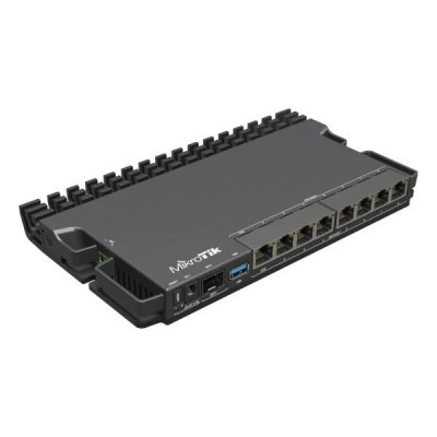 MIKTOTIK Router de retea 8 Porturi, 7 Porturi Gigabit, 1 foto