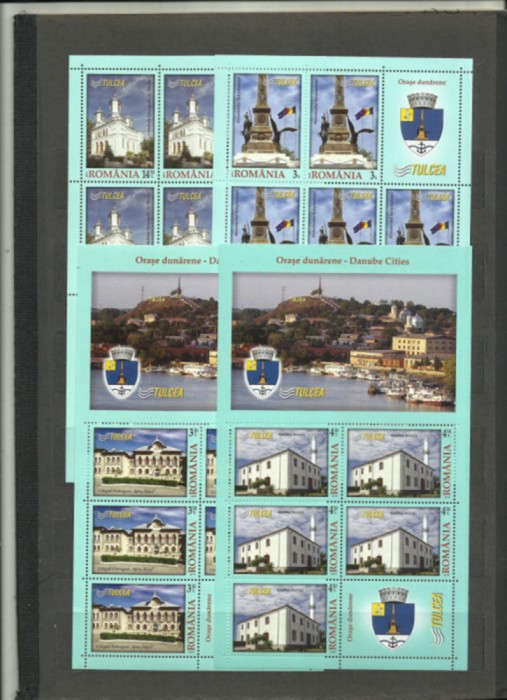 Romania MNH 2014 - Orase Dunarene Tulcea - minicoli - LP 2045 b
