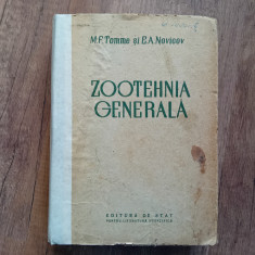 ZOOTEHNIA GENERALA - M.F. TOMME si E.A NOVICOV, 1953 foto