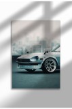 Poster p&acirc;nză ne&icirc;nrămat cu supermașină - Imprimare digitală - 240Z 4 | A3 (29.7 x 42 cm)