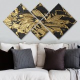 Cumpara ieftin Set tablouri canvas (4 bucati) 4MDF700733563 Multicolor 60x115 cm