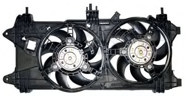 Ventilator, radiator FIAT DOBLO Microbus (223, 119) (2001 - 2016) TYC 809-1009
