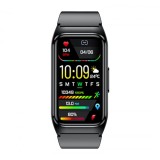 Cumpara ieftin Smartwatch iSEN TK75 Negru, Silicon, 1.47 HD, Ritm Cardiac, Oxigen in Sange, Tensiune, Glicemie, Acid Uric, Lipide, Urmarire Somn, Moduri Sport, Apel