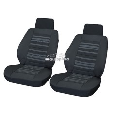 Set huse scaune fata universale model LUX NEGRU UMBRELLA 45719 foto