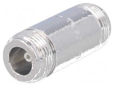 Adaptor N soclu din ambele părţi drept 50&amp;Omega; PTFE aurit: Adaptor N soclu drept 50&amp;Omega; PTFE aurit foto