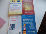 Lot 4 cărți științe politice. Cărți politologie. Uniunea europeană. Instituții