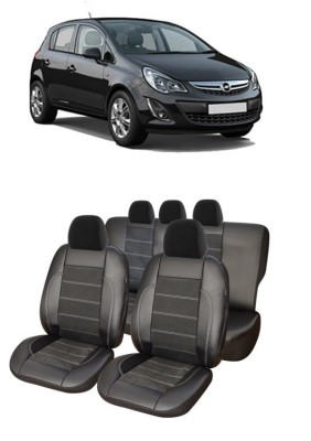 Set Huse scaune piele Alcantara OPEL Corsa D (2006-2014) foto