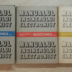 Edmond Nicolau - Manualul inginerului electronist. Radiotehnica, vol. I-II-III