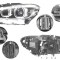 Far Bmw Seria 1 (F20), 05.2015-, fata, Stanga, cu LED daytime running light; LED; electric; cu motor;