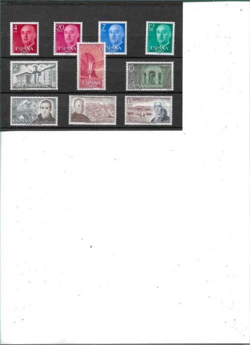 C5787 Spania lot timbre nesuzate,perfecta stare