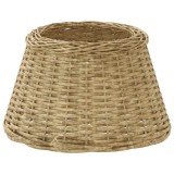 Cumpara ieftin Abajur de veioza, maro, &Oslash;45x28 cm, rachita
