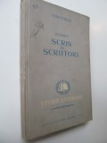 Despre scris si scriitori - Studii literare - Cezar Petrescu