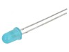 LED 5mm Albastru 15mcd 40&deg; Convex