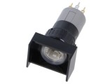 Comutator corp 16mm EAO 51 1 poziție stabilă 2 poziții dreptunghiular