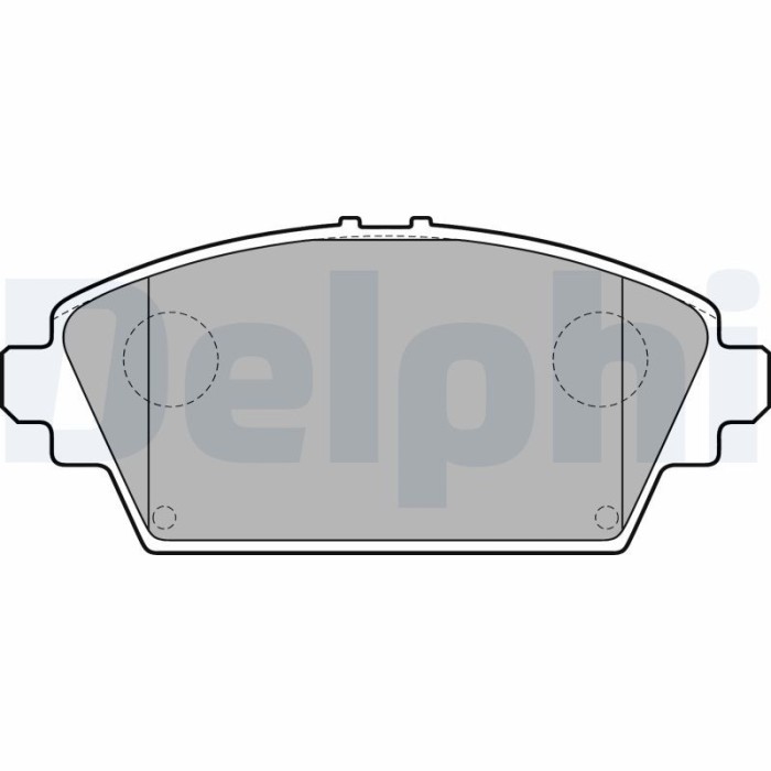 DELPHI LP1732 set placute frana,frana disc