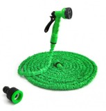 Furtun de gradina verde extensibil cu pistol