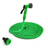 Furtun de gradina verde extensibil cu pistol