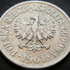 Moneda 20 GROSZY - POLONIA, anul 1961 *cod 3609