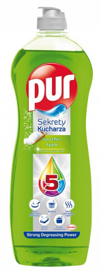 Pur Apple, Detergent Lichid Pentru Spalat Vase, Manual, 750ml foto