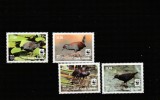 Cook Islands 2014 - Fauna , WWF , Pasari , serie 4 valori , dantelate , MNH , Mi.1993-1996, Nestampilat
