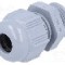 Presetupa poliamida, M16, IP68, HELUTOP HT-M, HELUKABEL - HT M16 RAL7001 93924
