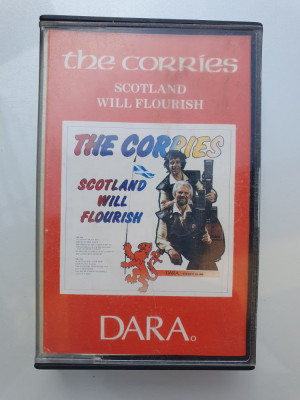 Caseta originala audio The Corries, muzica scotiana - in stare buna foto