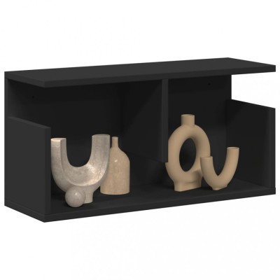 vidaXL Dulap de perete, negru, 60x20x30 cm, lemn prelucrat 854824 foto