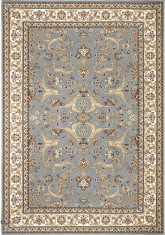 Covor Persan Amina 27001 - 60x110, Albastru, Gri foto