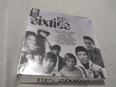 SET BOX 6 CD 120 % SIXTIES ORIGINAL/NOI foto