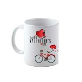 Cana alba personalizata Love Bike, INOVATIX&reg;. 330ml