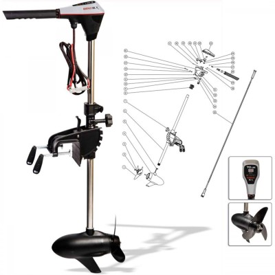 Motor Rhino BLX 70 Electric Outboard foto