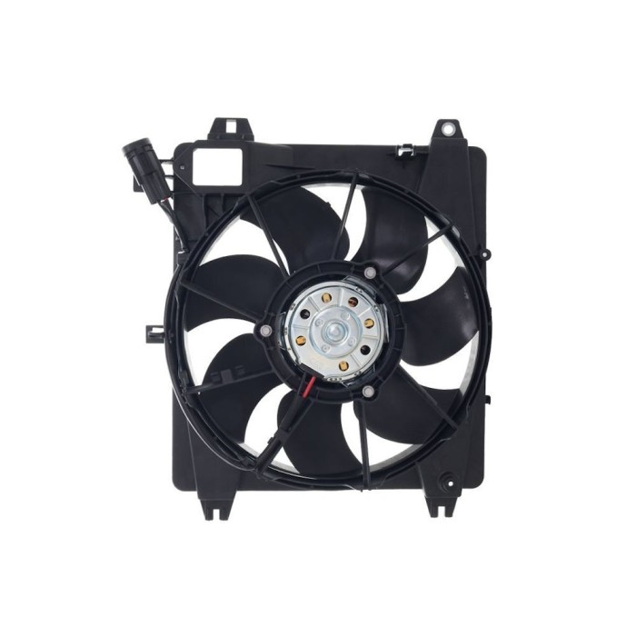 GMV radiator electroventilator Citroen C1 (Cm/Cn), 06.2005-2014, Peugeot 107 (P), 06.2005-2014 Model P107, Toyota Aygo (Ab1), 07.2005-2014 Motorizari