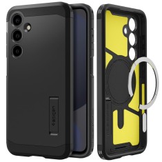 Husa Samsung Galaxy S24 FE Spigen Tough Armor MagSafe, negru foto