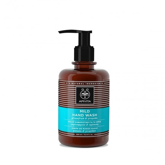APIVITA Săpun de m&acirc;ini delicat cu grapefruit și propolis 300 ml