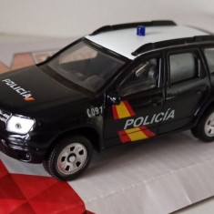 Macheta Dacia Duster 1 Facelift 2014 Politia Spania - Mondo Motors 1/43