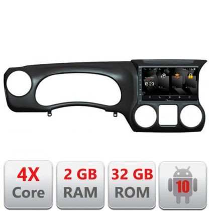 Navigatie Jeep Wrangler 2014-2016 Android radio gps internet quad core 2+32 carplay android auto CarStore Technology
