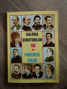 Galeria scriitorilor. 50 de portrete color- Boris Craciun foto