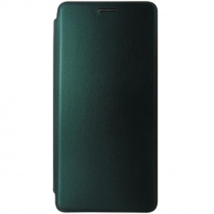 Husa tip carte cu stand Elegance verde inchis pentru Samsung Galaxy S20 FE 4G, 5G