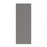 vidaXL Jaluză plisată Antracit 70x200 cm Lățime țesătură 69,4 cm