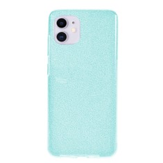 Husa Apple iPhone 11 Sclipici Albastru Silicon