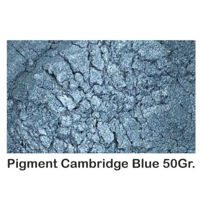 Pigment Metalic Cambridge Blue 50Gr. foto