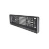 Suport numar inmatriculare fata cu amortizor protectie PU negru sistem 3Click Cod: R-0001 Automotive TrustedCars, Oem